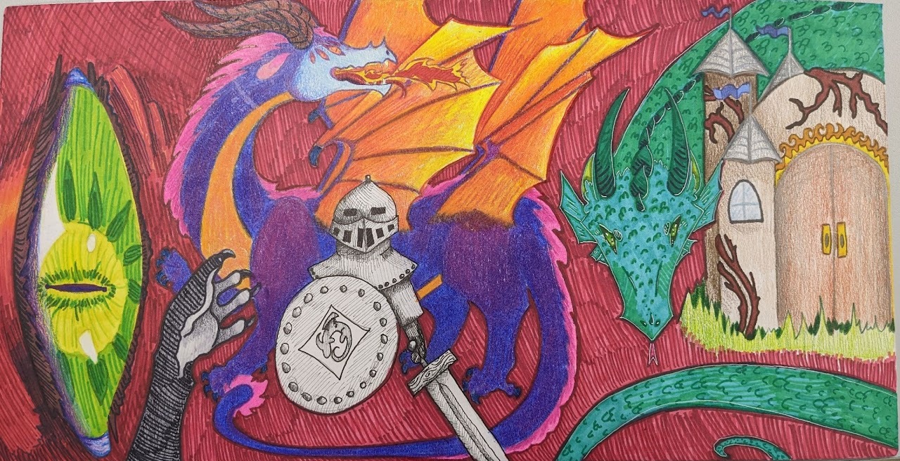 Illustrated Word: Dragons | by Makenna Mellott